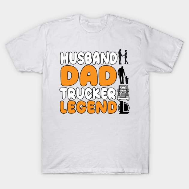 Legend husband T-Shirt by sheelashop